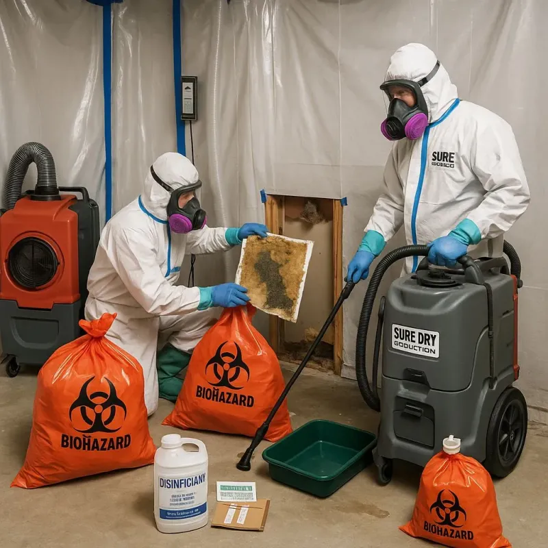Contaminated Water Handling Protocols process in Garden Ridge, TX