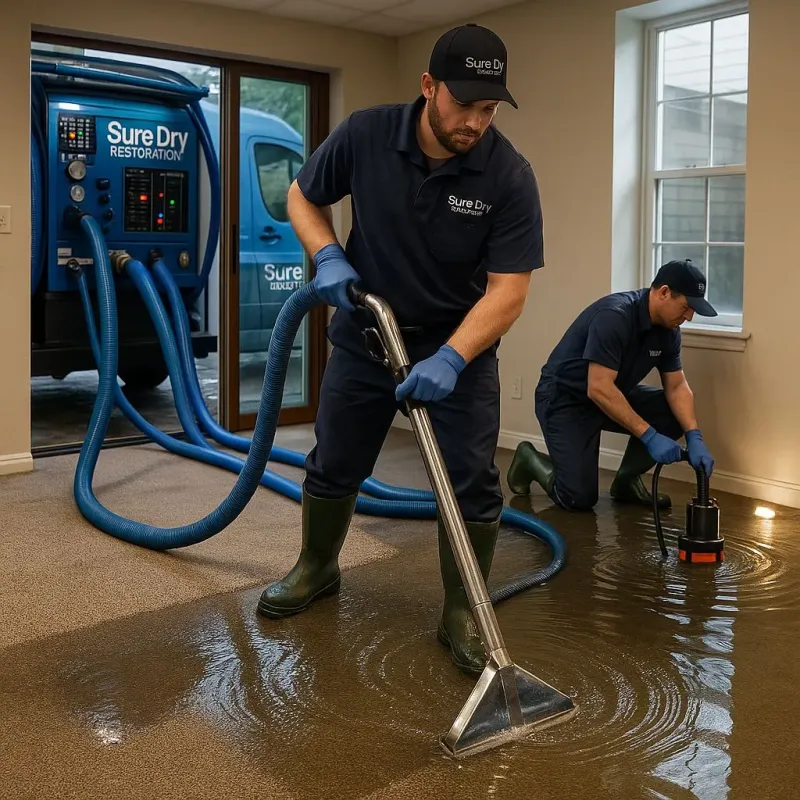 Water Extraction and Removal process in Garden Ridge, TX